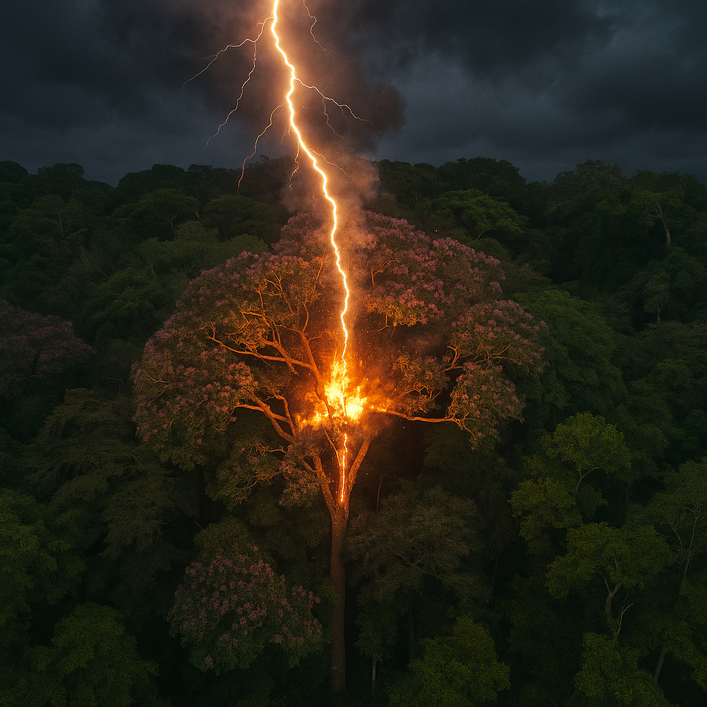 Nature’s Stormproof Strategist: The Tonka Tree’s Electrifying Edge