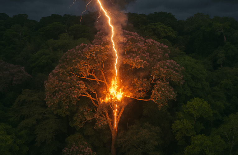 Nature’s Stormproof Strategist: The Tonka Tree’s Electrifying Edge